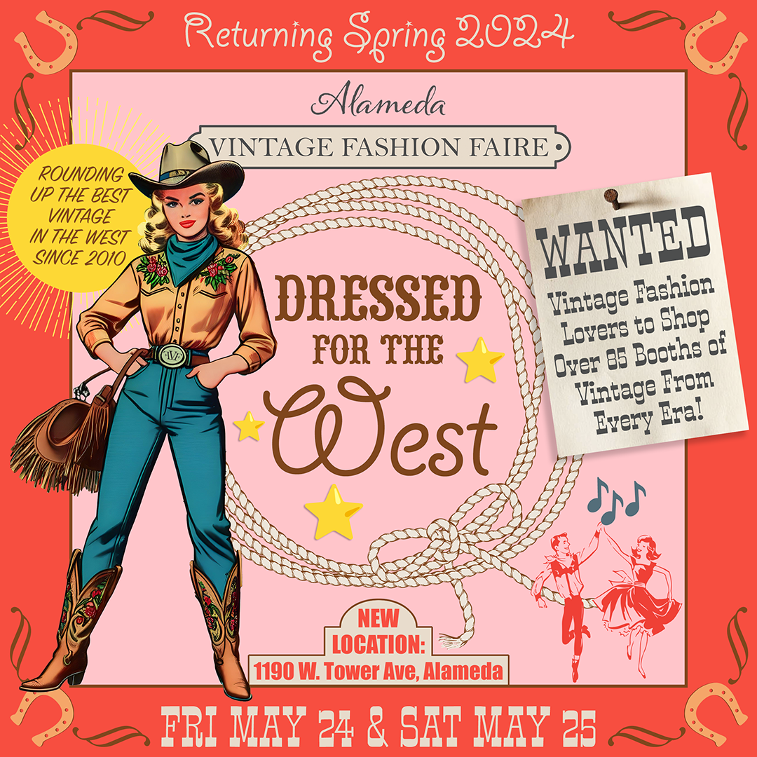 Vintage Fashion Faire - May 24th - May 25th 2024